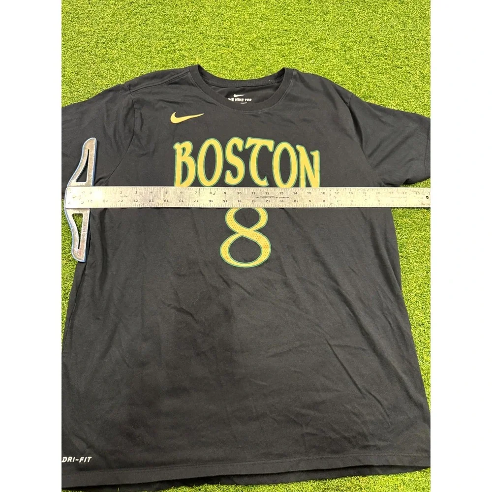 Nike Dri-Fit Boston Celtics #8 Kemba Walker‎ Basketball Team Shirt Mens XL Black